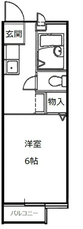 ラマーセゾン 1階階 間取り