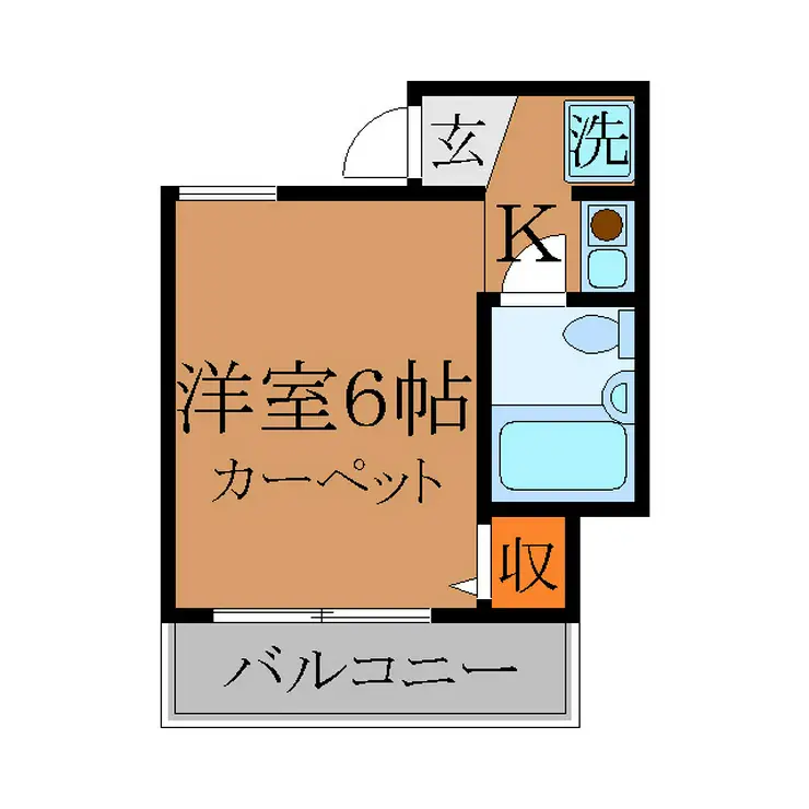 メゾンパティオ 2階階 間取り