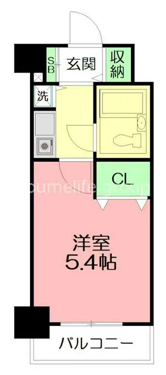 ライオンズマンション本厚木第3 6階階 間取り