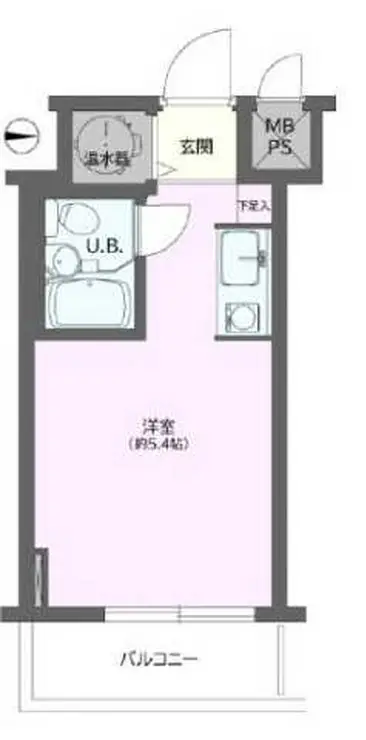 ロジマン御苑 5階階 間取り