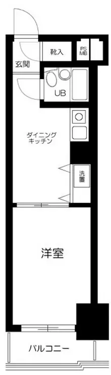 ライオンズマンション板橋 9階階 間取り