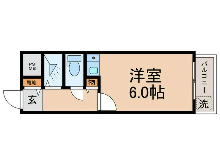 イクス新小岩 3階階 間取り