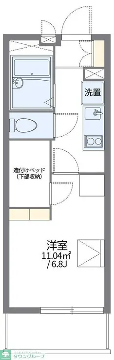 レオパレスプレジオ 2階階 間取り