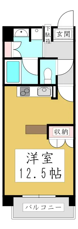 スパシエルクス西川口 5階階 間取り