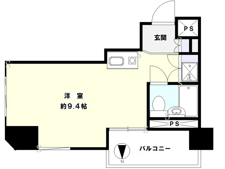 ルネ御苑プラザ 3階階 間取り