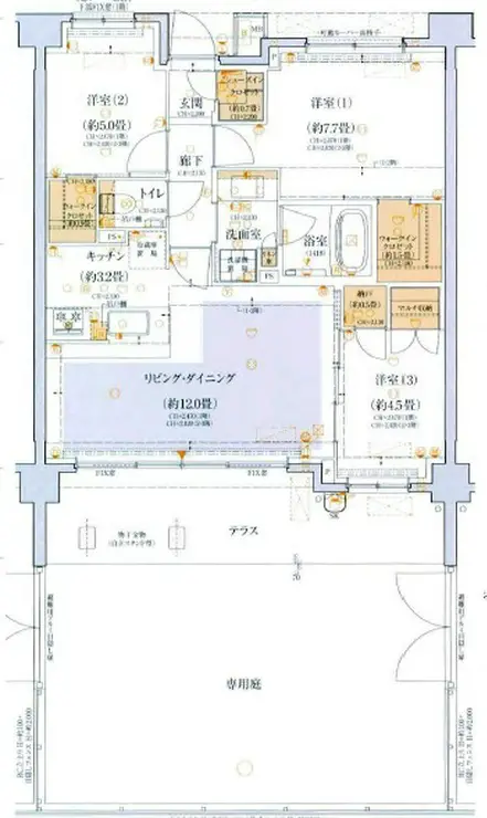 バウス武蔵境 2階階 間取り