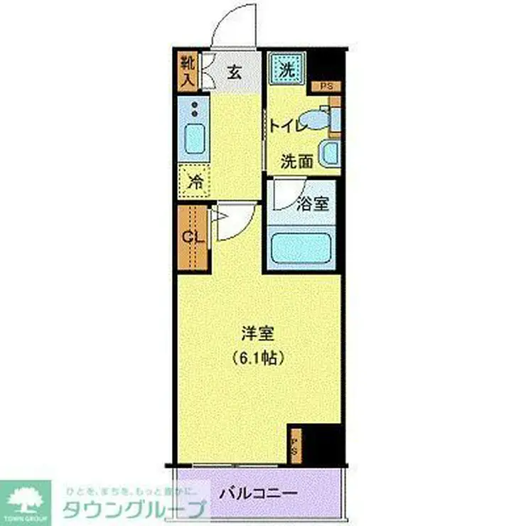 レジオス高井戸 7階階 間取り