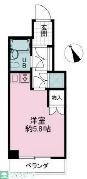 ヴランニュー金沢八景 2階階 間取り