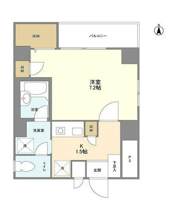 ローズマンションミヤハラ 5階階 間取り