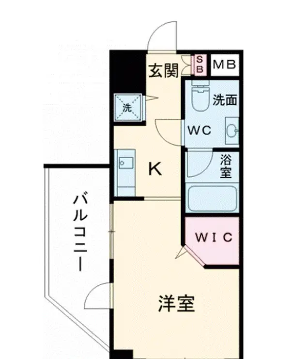 アーバンファースト神楽坂 2階階 間取り