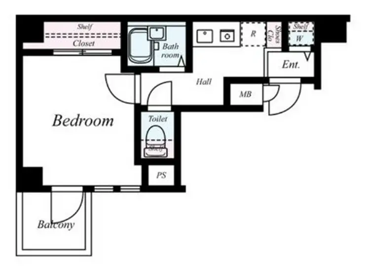 プレール大塚北 6階階 間取り