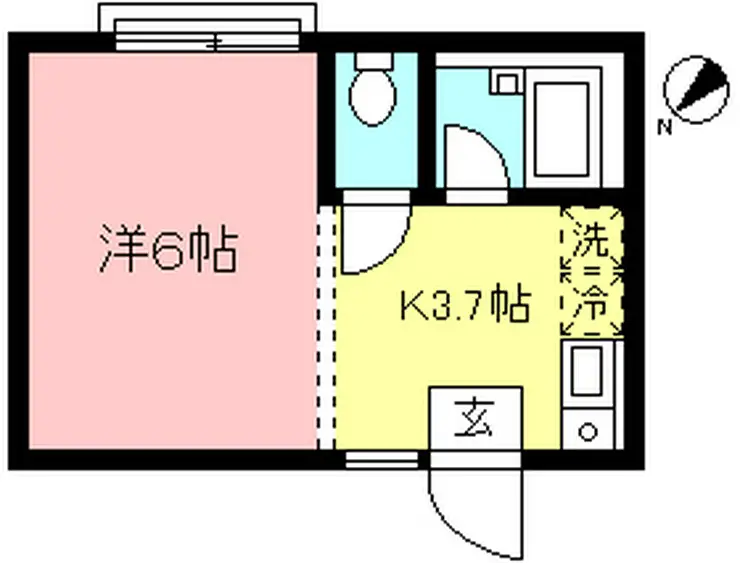 パークサイド相模台 1階階 間取り