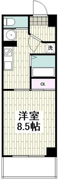 アルテール湘南 2階階 間取り