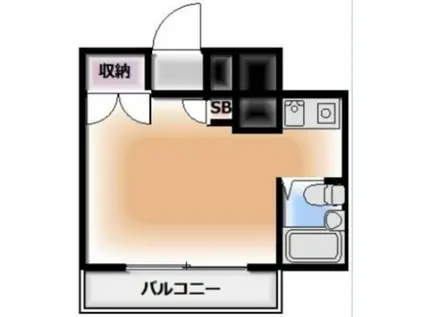 プラーズ上溝(ワンルーム/3階)の間取り写真