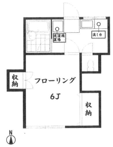 マルヨシコーポ82(1K/2階)の間取り写真