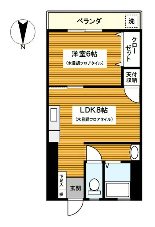 伊藤ビル 3階階 間取り