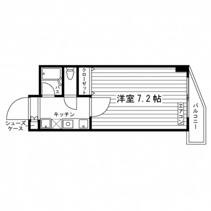 ファーストコンフォート 2階階 間取り