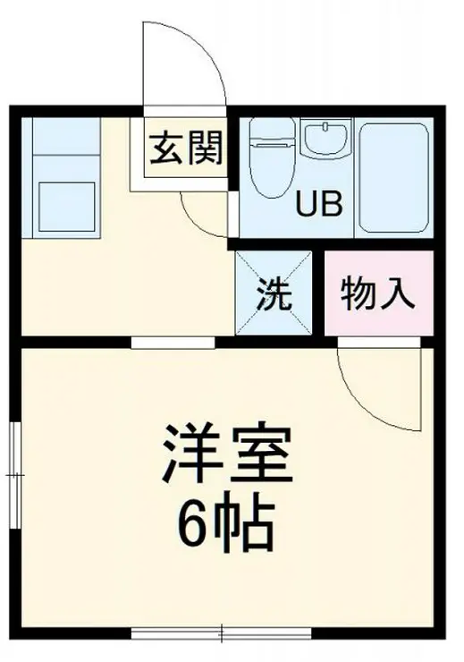 シティハイム大島 2階階 間取り