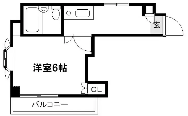 メゾングリシン 3階階 間取り