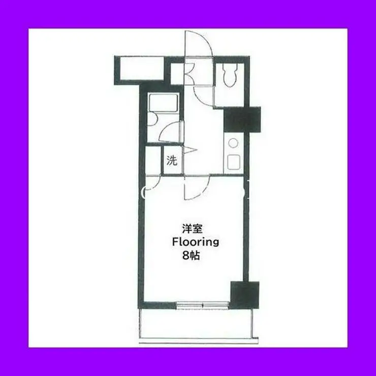 ステラレジデンス横浜 6階階 間取り