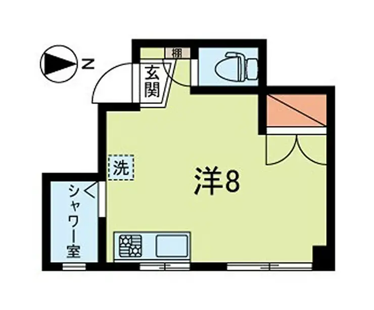 シャンボール新高円寺 11階階 間取り