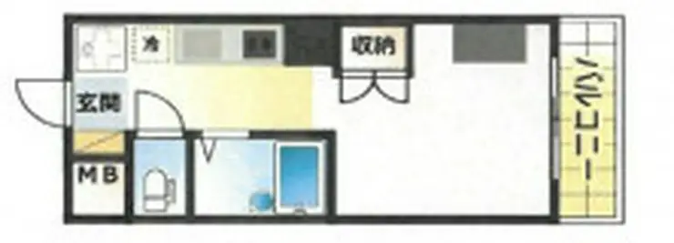 ファモス八王子 7階階 間取り