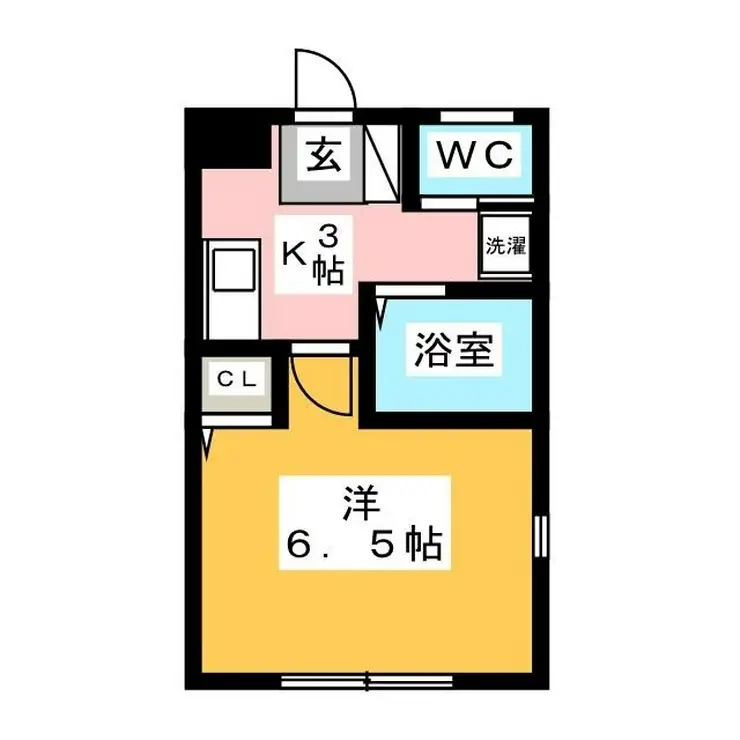 のぶハイツ 2階階 間取り
