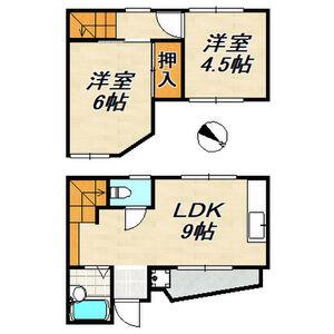 ACESUMA(1LDK/1階)の間取り写真