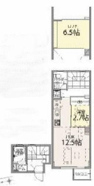 TAS経堂レジデンス(1LDK/2階)の間取り写真
