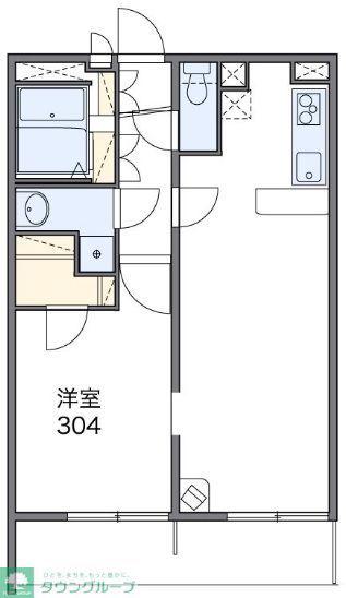 レオパレスマメゾンウメジマ(1LDK/3階)の間取り写真