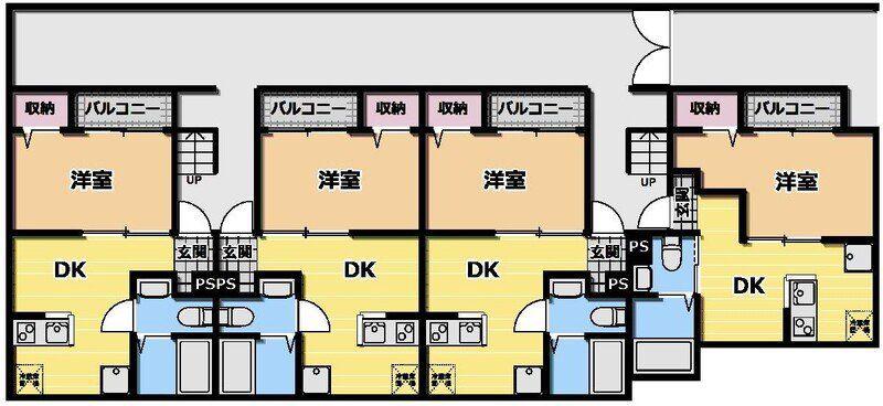 志村SOLANA LINK(1DK/1階)の間取り写真