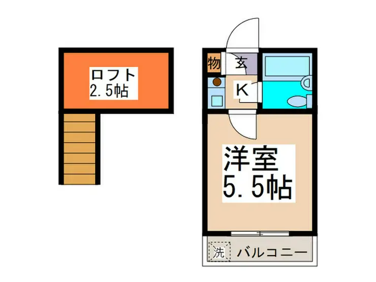 ドルフィン青葉台 2階階 間取り