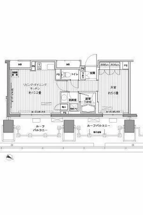 ヒューリックレジデンス茗荷谷 7階階 間取り