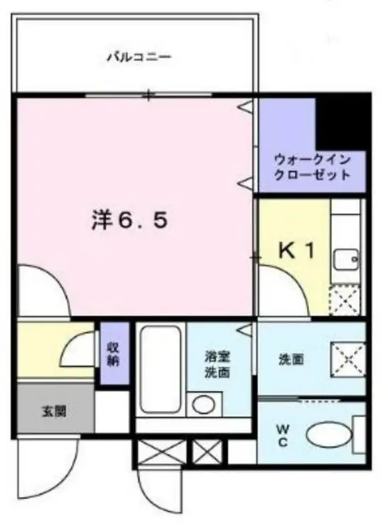 アルカンシェル新横浜 6階階 間取り