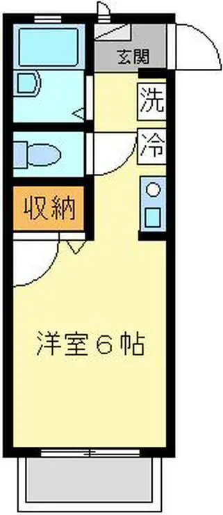 ミューレン 1階階 間取り