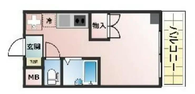 ファモス八王子 7階階 間取り