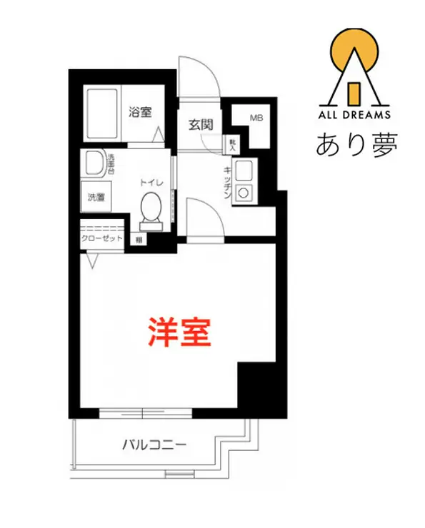 グリフィン横浜・セントラルステージ 8階階 間取り
