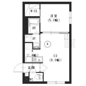 イル・フィオーレ(1LDK/3階)の間取り写真