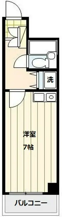 ダイアパレス田端第2 2階階 間取り
