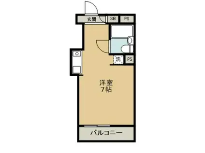 アーバンハイム寿(ワンルーム/3階)の間取り写真