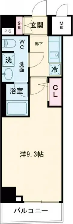 メインステージ千歳船橋 4階階 間取り
