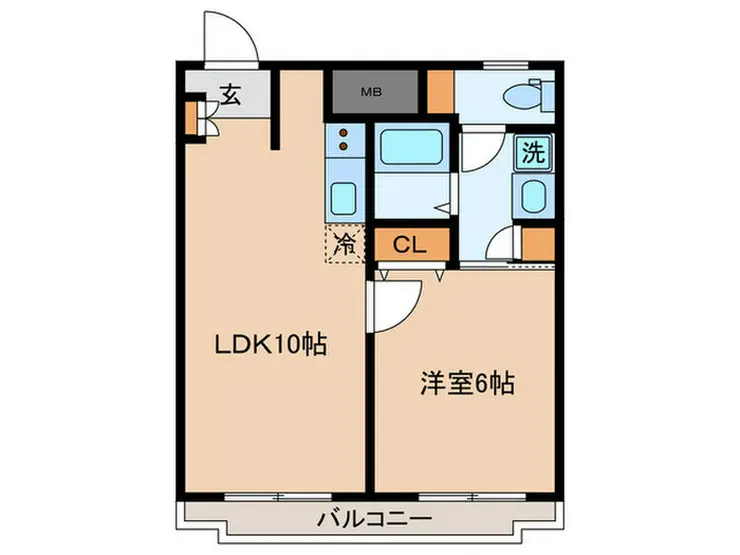 ハウス千駄木 2階階 間取り