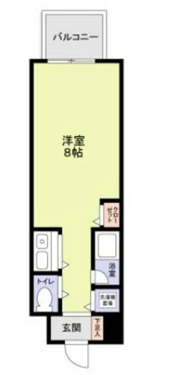 第20シグマビルディング関内 2階階 間取り
