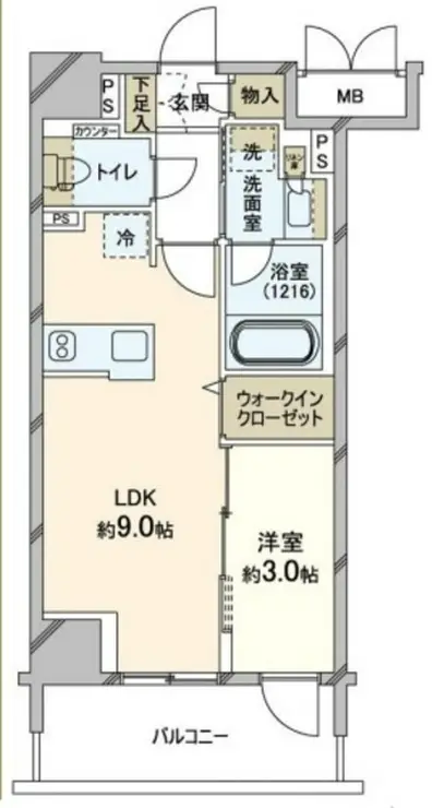 ソルティア藤沢鵠沼 2階階 間取り