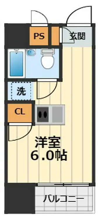 ウィルビラワン 5階階 間取り