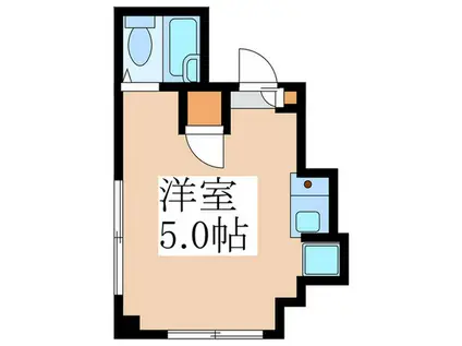 アネックス紅葉丘(ワンルーム/2階)の間取り写真