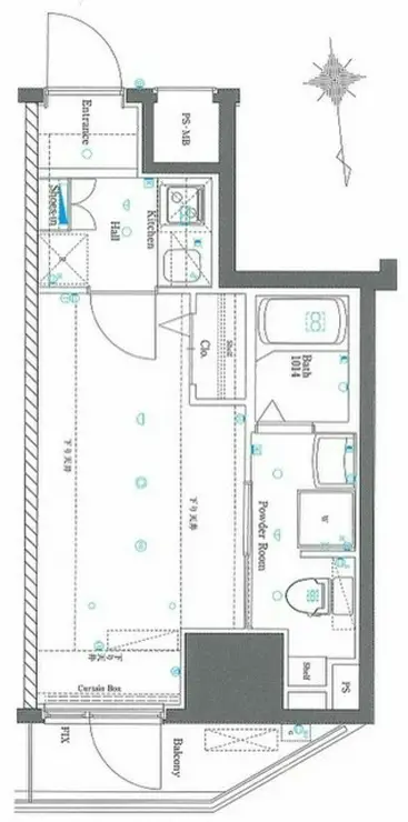 AZEST西川口 2階階 間取り