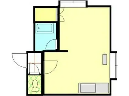 第30森宅建マンション(ワンルーム/3階)の間取り写真