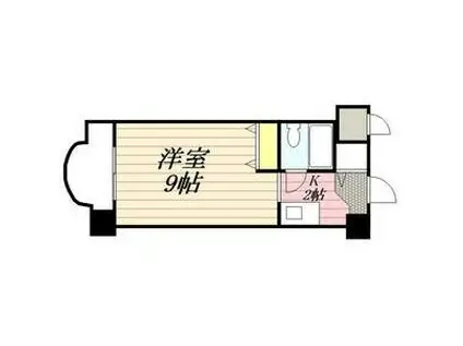 メゾン・ド・グルー(ワンルーム/6階)の間取り写真