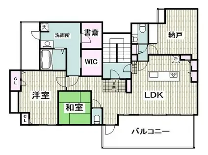 ウブンコート横浜子安台(2LDK/3階)の間取り写真